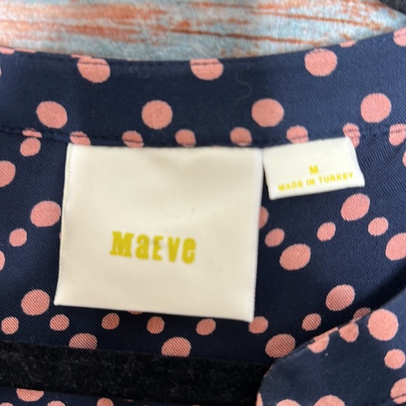 Anthropologie Maeve Button Up Shirt Medium Soft Blue - Picture 5 of 6